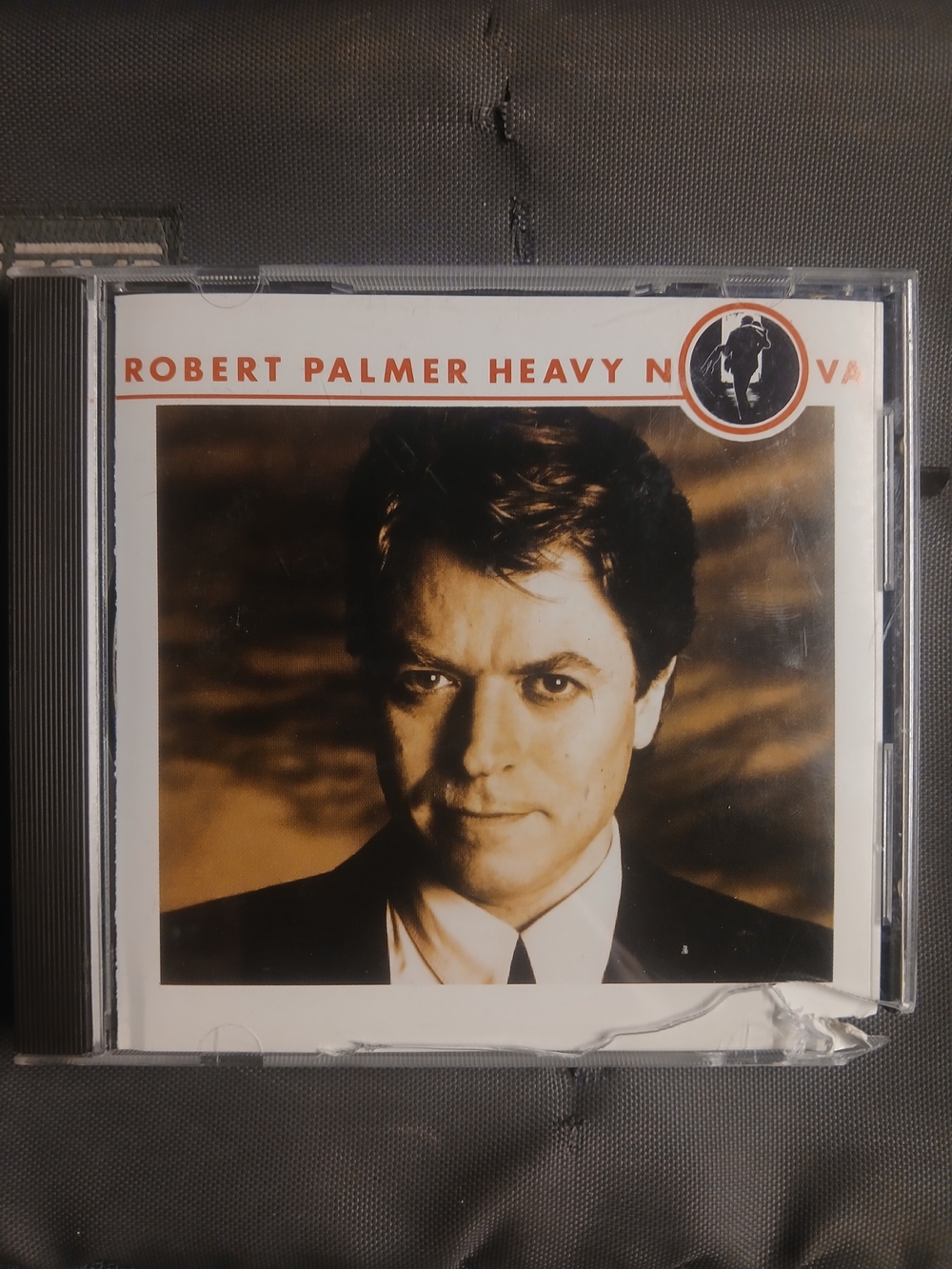 Robert Palmer "Heavy Nova" CD - Sepia Cover